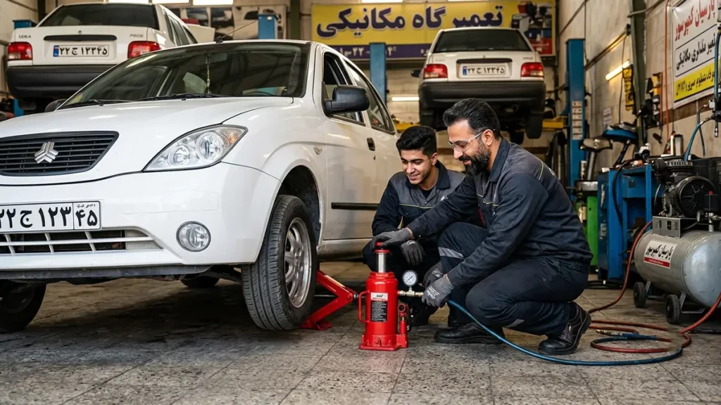جک پنوماتیک چیست و چگونه کار می‌کند؟