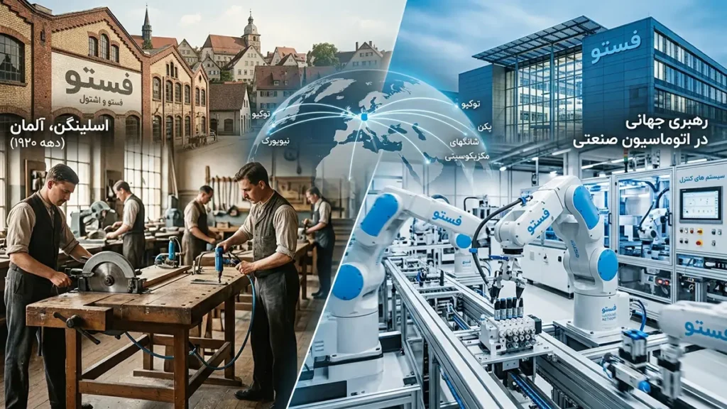 تاریخچه برند Festo؛ از آلمان تا تبدیل شدن به رهبر اتوماسیون صنعتی