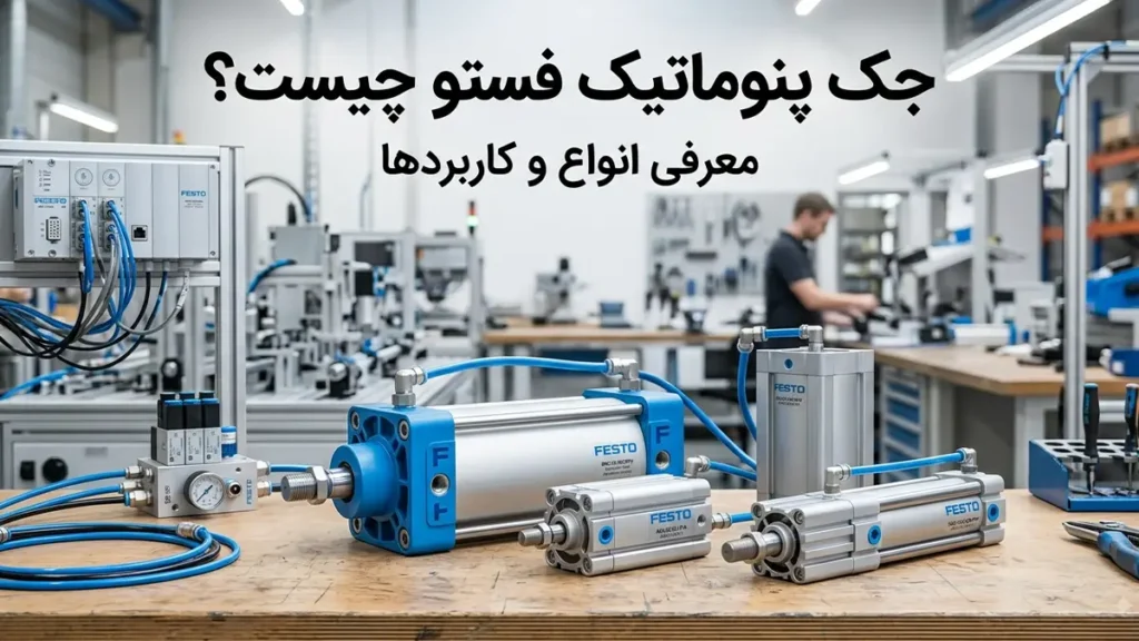 جک پنوماتیک فستو چیست؟ معرفی انواع و کاربردها