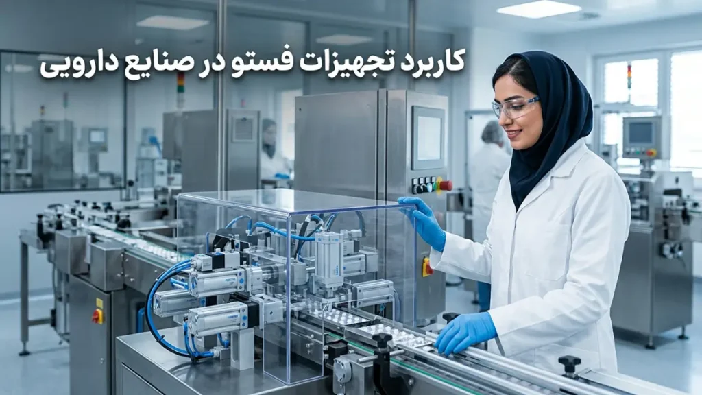 کاربرد تجهیزات فستو در صنایع دارویی