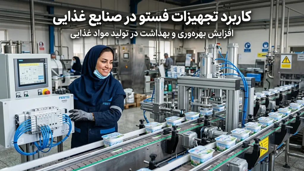 کاربرد تجهیزات فستو در صنایع غذایی